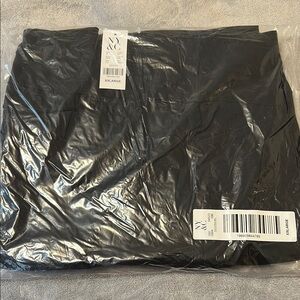 NY & C Black Pull On Dress Pants